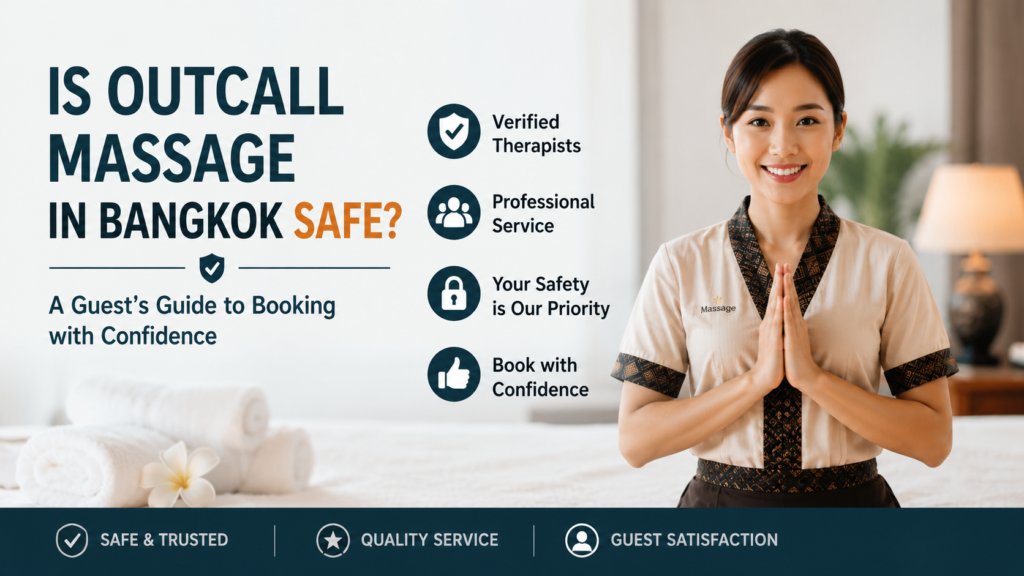 Professional outcall massage therapist in Bangkok with safe and trusted hotel massage service